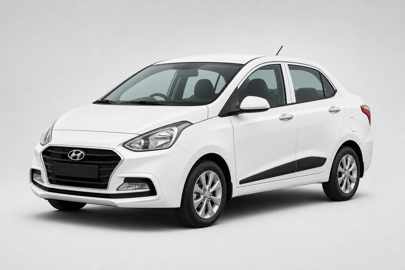 HYUNDAI XCENT — cab hire Ahmedabad
